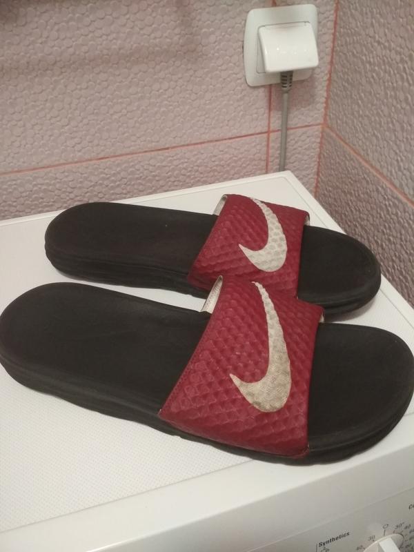Тапочки шлепанцы nike оригинал 46 — цена 450 грн в каталоге Тапочки ...