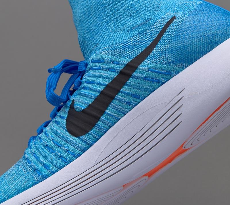 Nike lunar cheap flyknit blue
