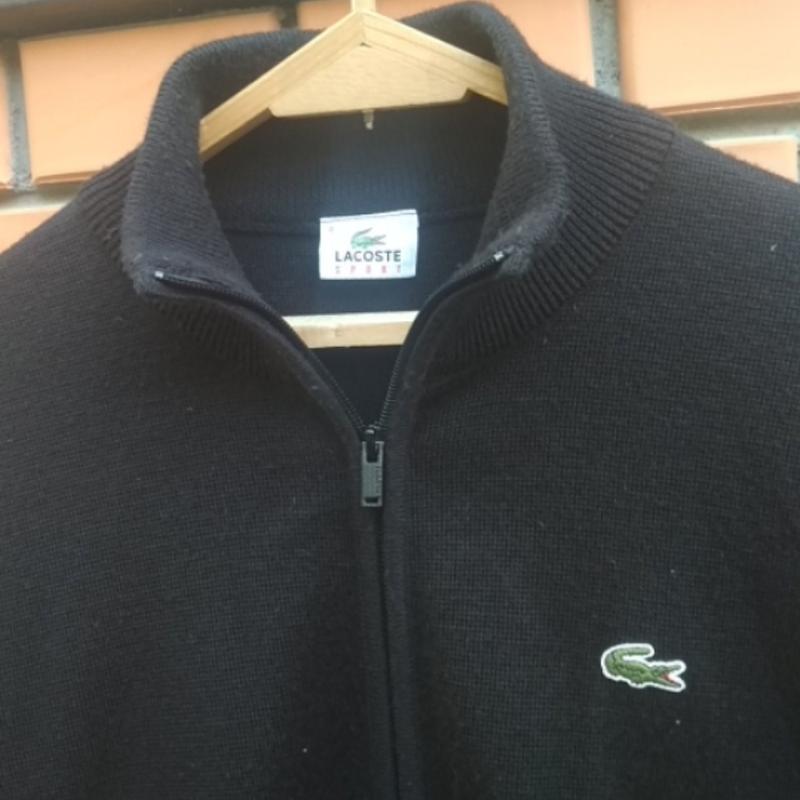 lacoste sport zip jumper