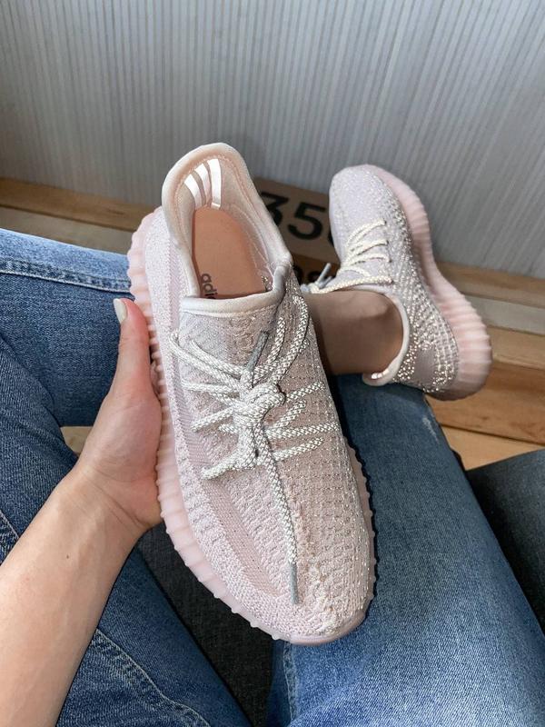 Кроссовки adidas yeezy boost 350 v2 synth / полный рефлектив / женские ...