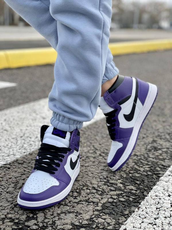 purple retro ones