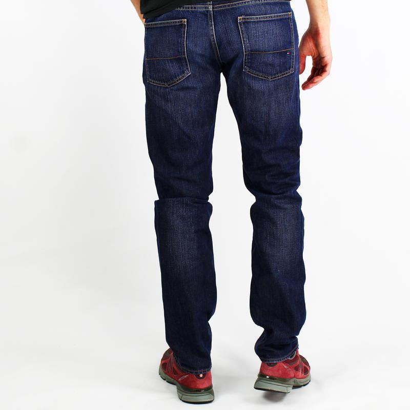 Tommy hilfiger hudson straight fit jeans прямые синие джинсы! w30 l32 —  цена 716 грн в каталоге Джинсы ✓ Купить мужские вещи по доступной цене на  Шафе | Украина #66997856