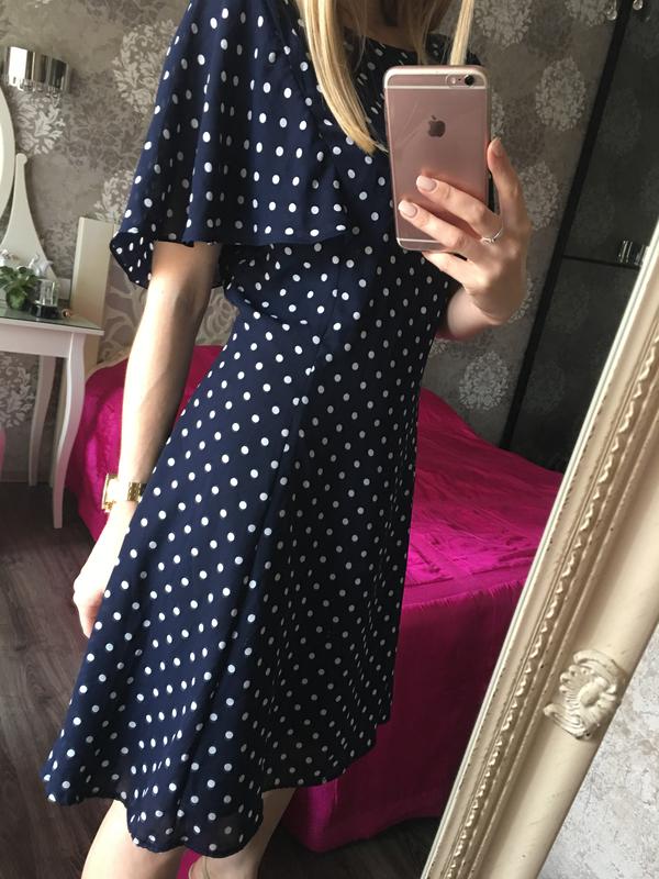 Платье Zara В Горошек