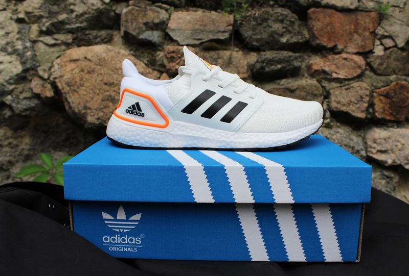 Кроссовки мужские адидас adidas ultra boost белые (адидас ультра буст ...