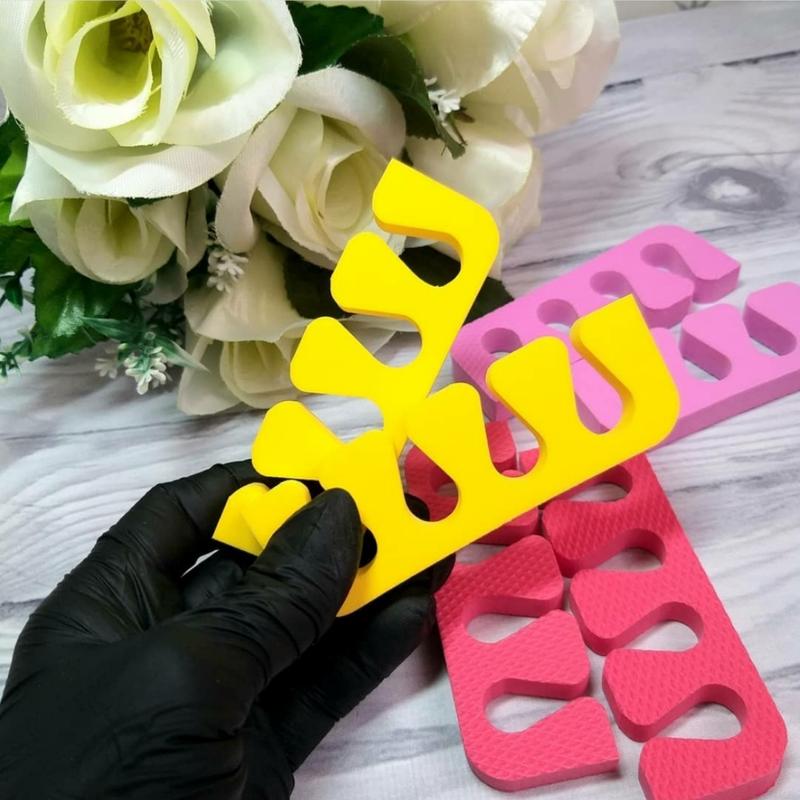 Разделители для пальцев, распорки (растопырки) для педикюра — цена 15 ...