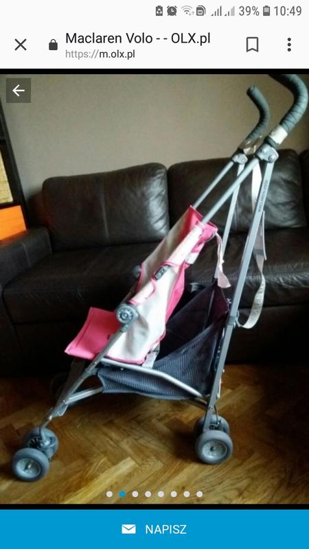 Шикарная коляска трость maclaren volo 