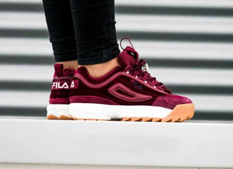 Fila disruptor ii burgundy velvet 1450 68011610