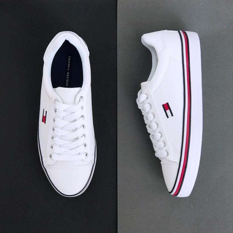 Джинсові бвлв кеди tommy hilfiger (томми хилфигер) — ціна 2500 грн у ...