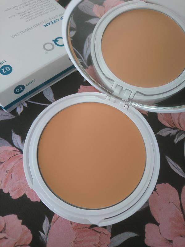 Крем-пудра spf 50 icp cream-invisible colored protective wiqo (італія ...