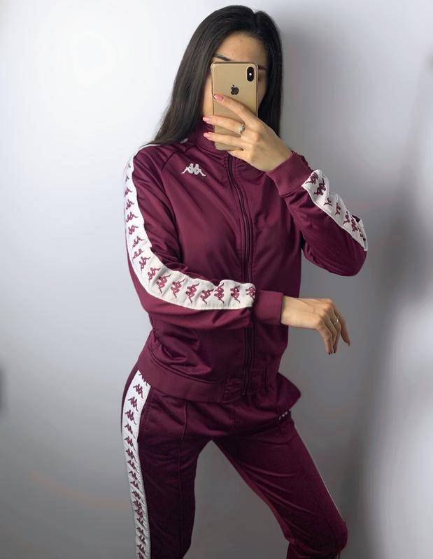 Kappa фиолетовый костюм спортивный женский