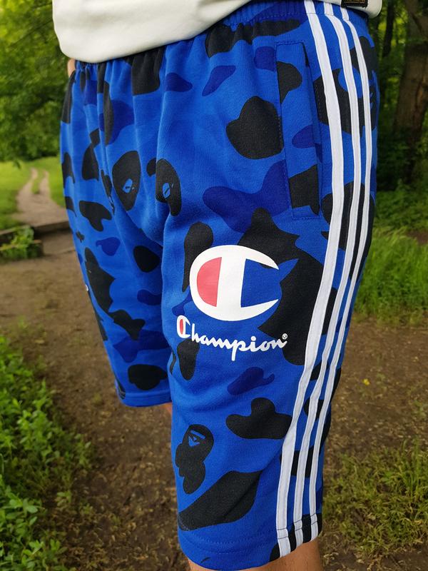 Bape x champion clearance shorts