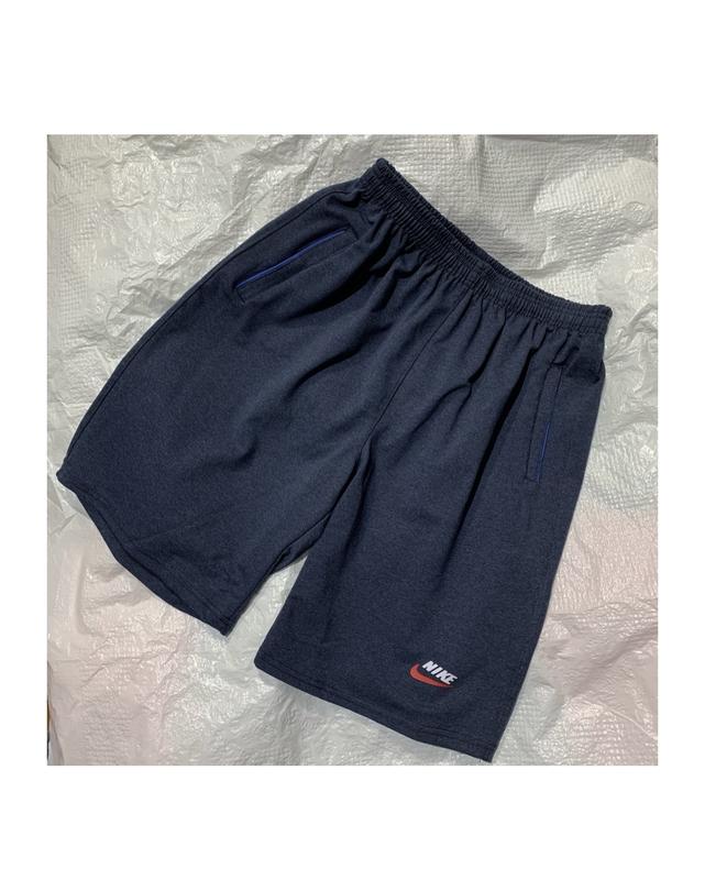 Чоловічі спортивні сині шорти найк батал🤩 мужские шорты nike синие ...
