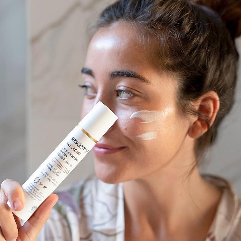 Sesderma azelac ru luminous fluid spf50 — освітлення, депігментація ...