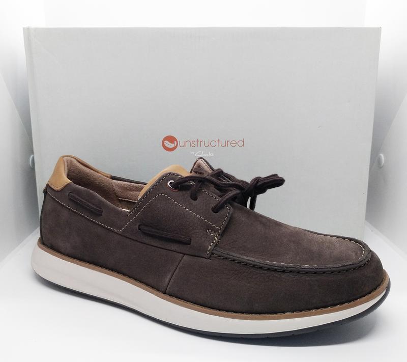 Стильные удобные кожаные мокасины топ-сайдеры clarks оригинал — цена ...