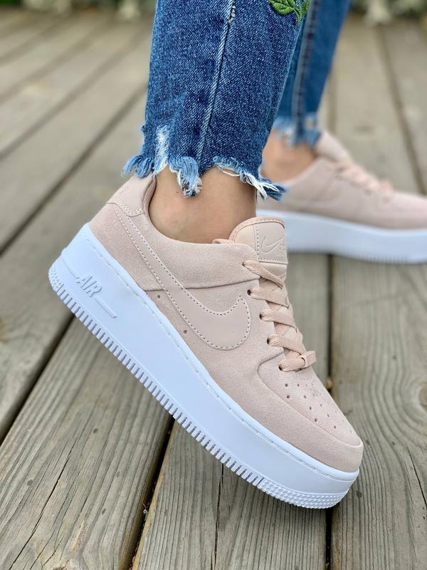 nike air force sage pink