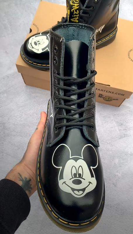 Mickey mouse sale doc martens