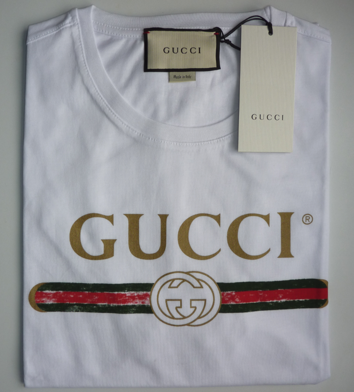 Футболка белая в стиле gucci гуччи — цена 1100 грн в каталоге Футболки ...