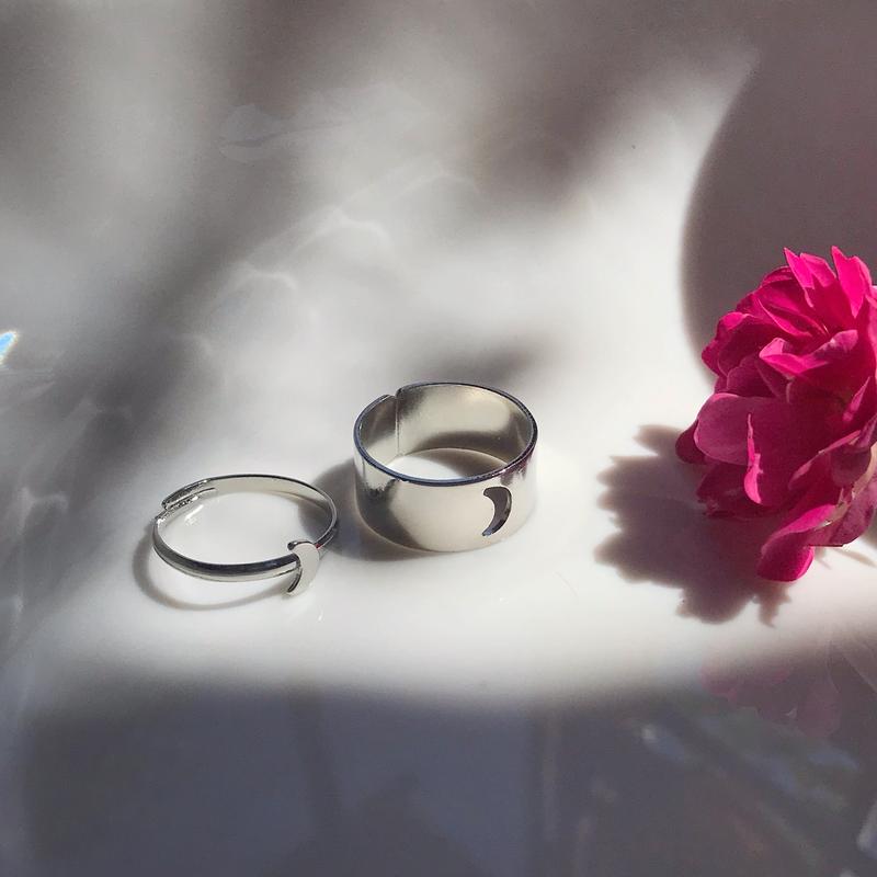 Парні кольца для подруг чи пари — ціна 40 грн у каталозі Кільця Купити ...