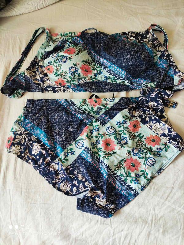 Раздельный купальник с высокими трусами — цена 440 грн в каталоге ...