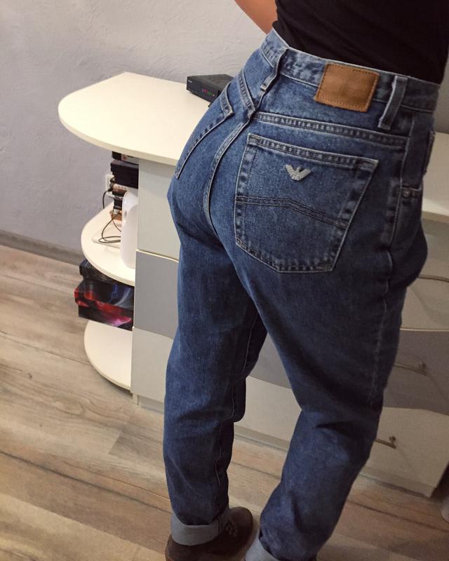 armani mom jeans