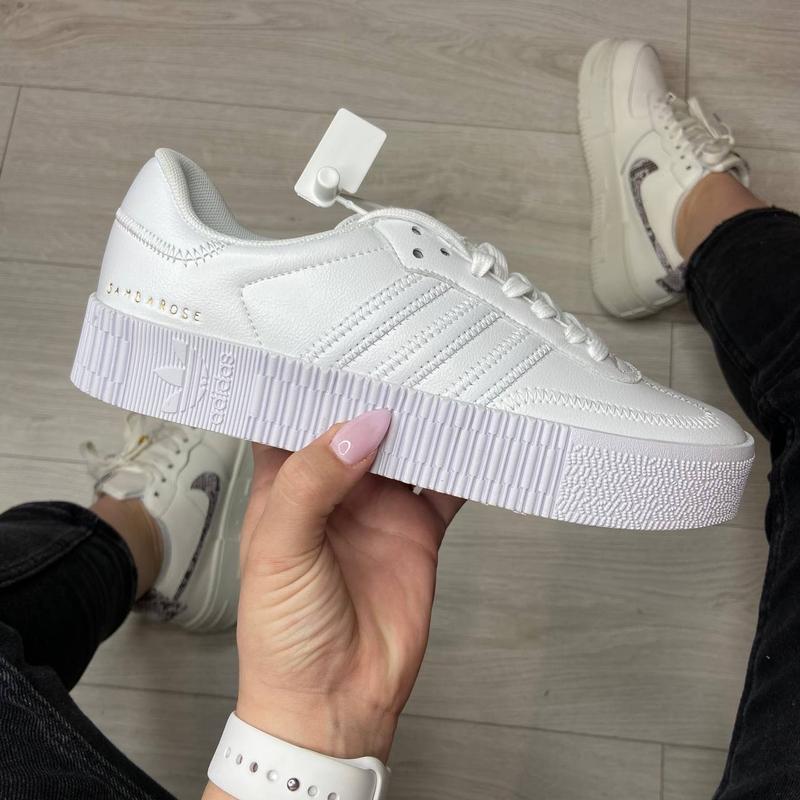 Adidas samba white кроссовки адидас самба обувь взуття кеды — цена 1400 ...