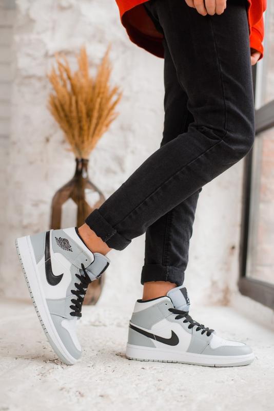 Nike air jordan кроссовки найк женские джордан обувь взуття кеды smoke ...