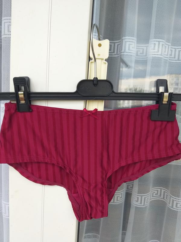 Flame бордовые трусы/труси танга zara oysho . — цена 65 грн в каталоге ...