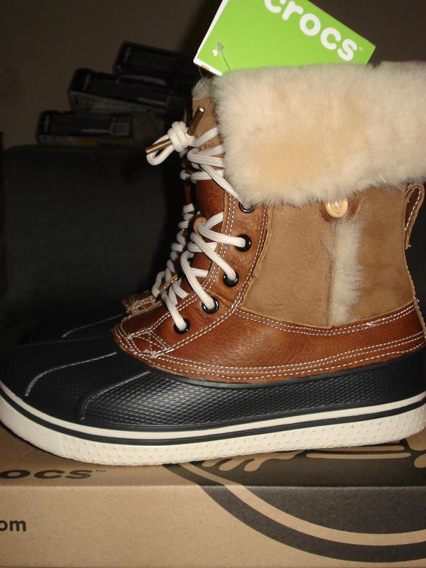 crocs allcast duck boots