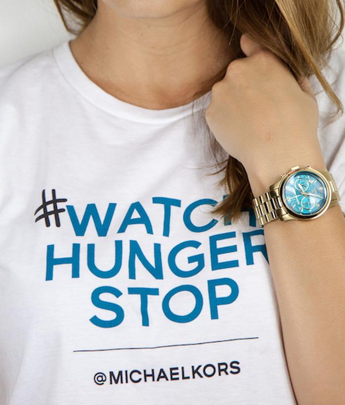 michael kors 100 series hunger stop watch mk5815