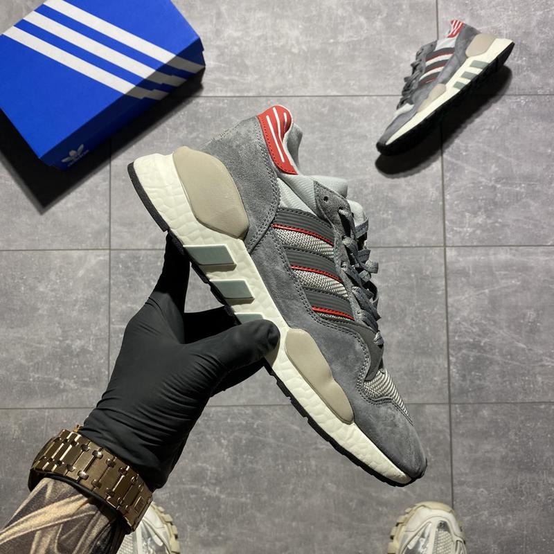 adidas eqt zx dark greywolf grey red 1550 72314429