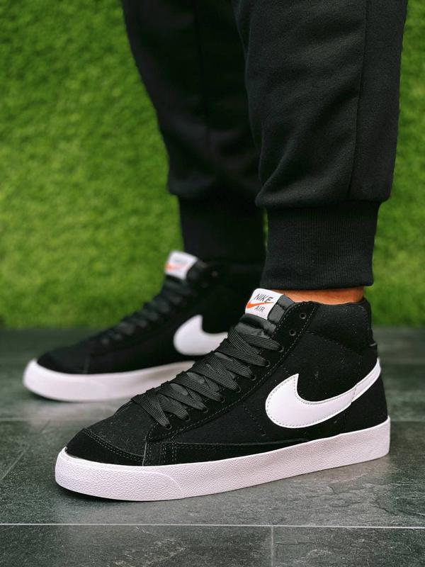 Мужские высокие замшевые кроссовки nike blazer mid 77🆕найк блейзер мид🆕 ...