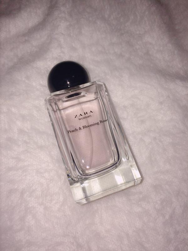 Zara peach and outlet blooming rose perfume