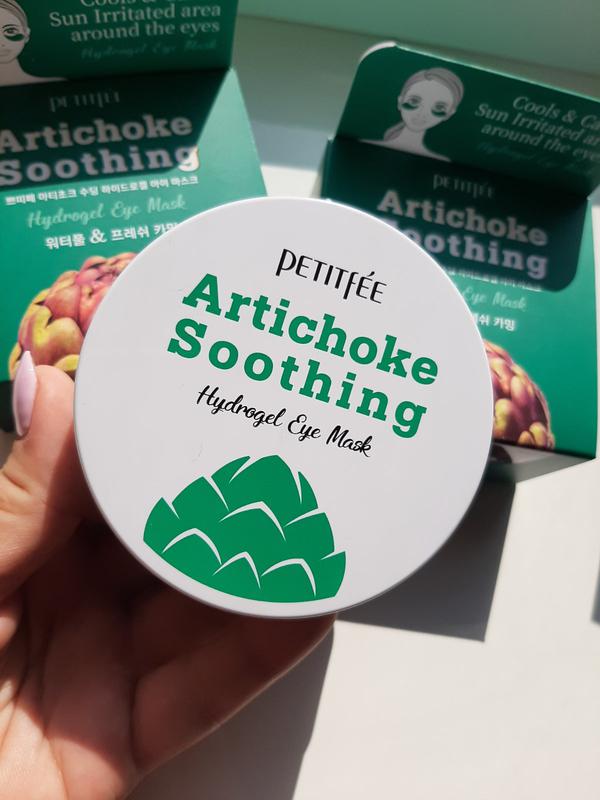 Противоотечные гидрогелевые патчи с артишоком petitfee artichoke ...