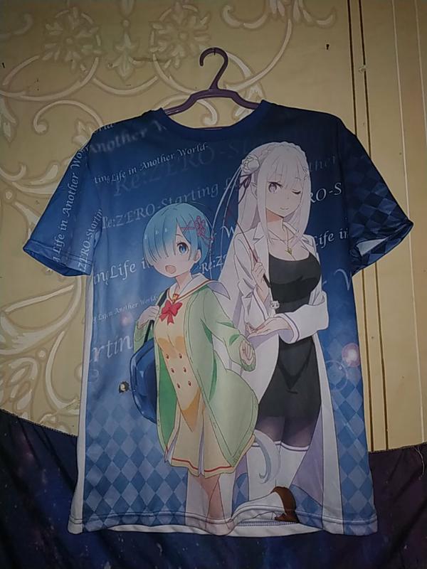 Футболка аниме re: zero — цена 250 грн в каталоге Футболки Купить ...