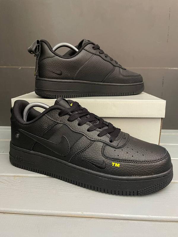 Nike air hotsell force tm black