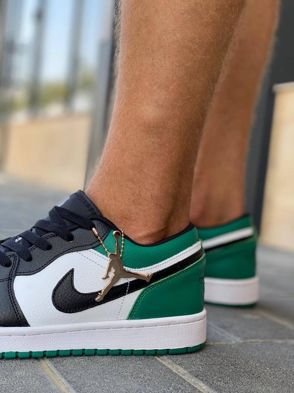 Nike jordan cheap 1 low green