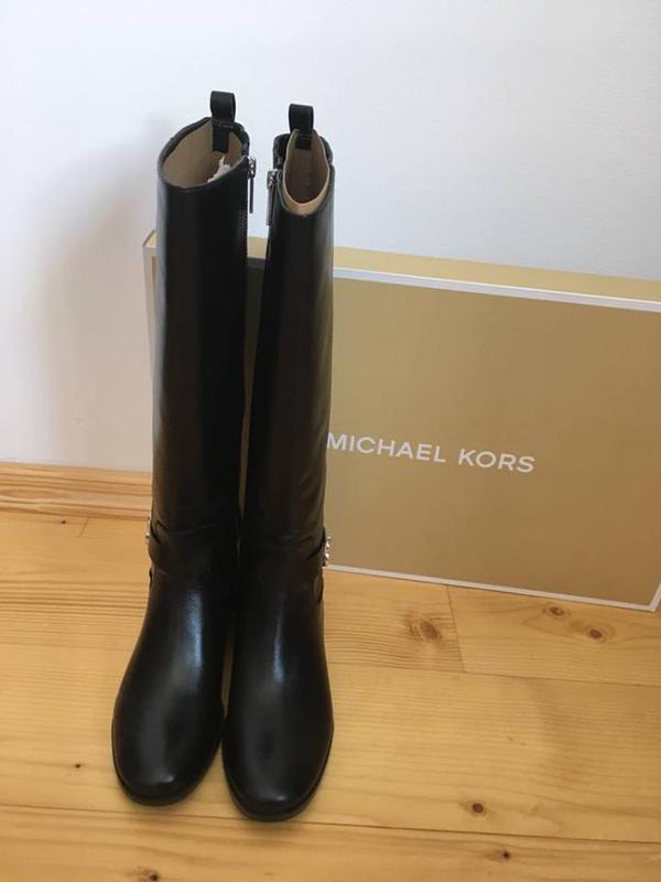 michael kors ryan leather boot