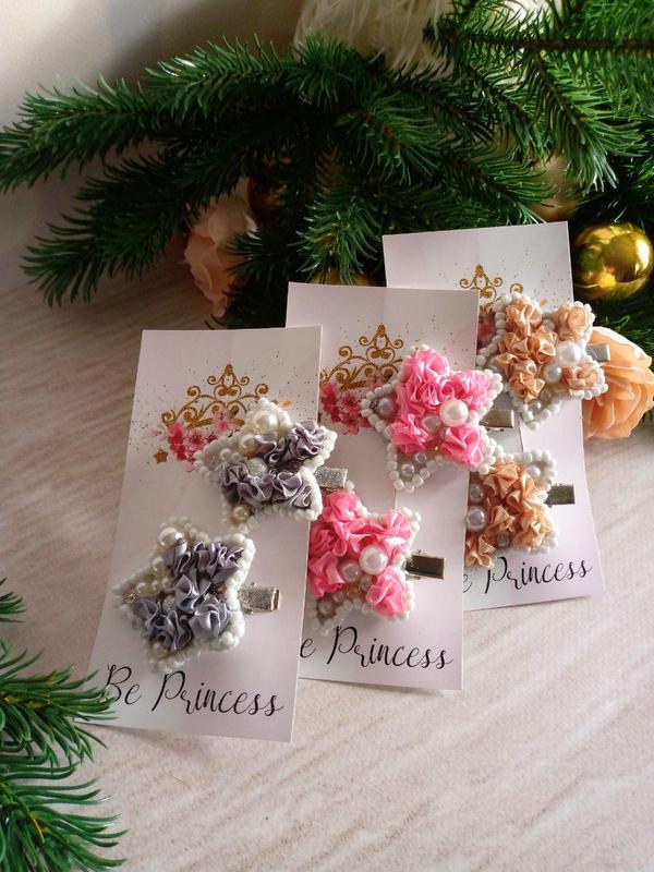 Заколки,, звездочки "💞 — цена 55 грн в каталоге Заколки Купить товары ...