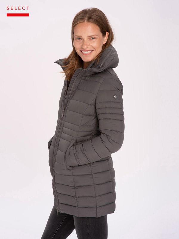 Куртка-пальто теплое стеганое женское volcano j-corila , размер l-xl // —  цена 2395 грн в каталоге Куртки ✓ Купить женские вещи по доступной цене на  Шафе | Украина #77326325