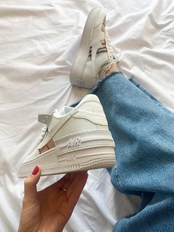 Nike air force 1 damen burberry sales