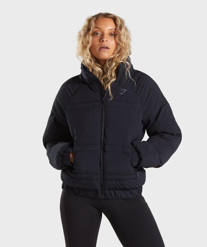 Куртка gymshark essential puffer jacket джимшарк (black) m — цена 1450 грн  в каталоге Куртки ✓ Купить мужские вещи по доступной цене на Шафе | Украина  #77720303