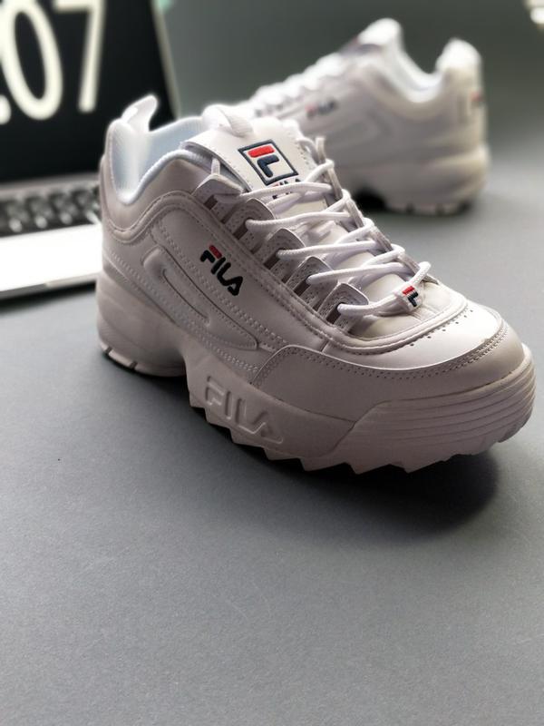 кроссовки Fila Disruptor 2 натур кожа суперцена Fila цена 1799