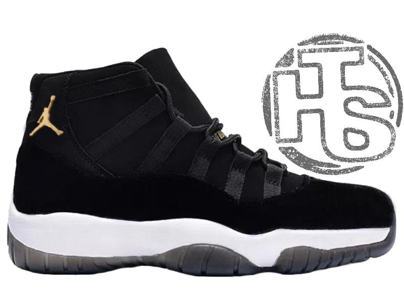 black white and gold jordan 11