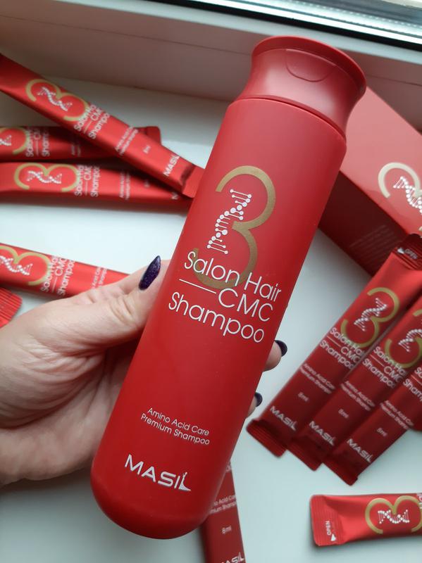 Masil 3 hair salon cmc shampoo восстанавливающий шампунь с ...