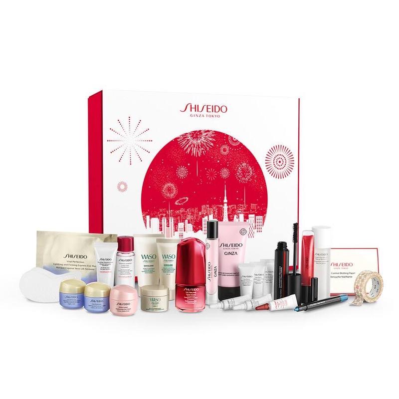 Advent calendar shiseido адвент календарь подарочный набор — цена 5050