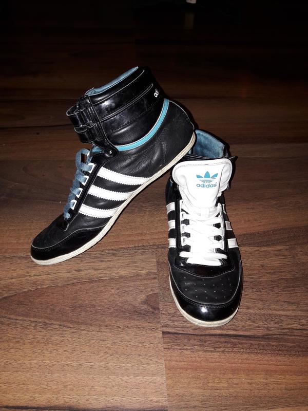 Adidas высокие кеды sleek