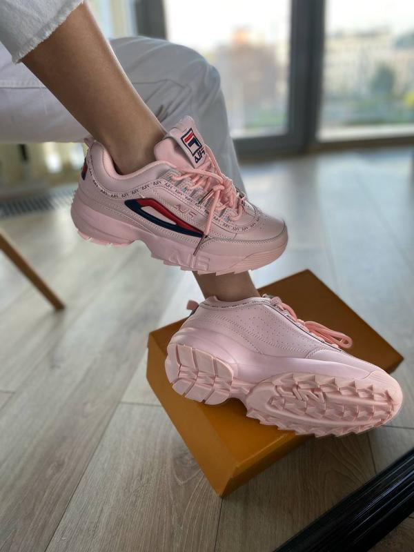 fila disruptor taped logo pink 1049 79229096
