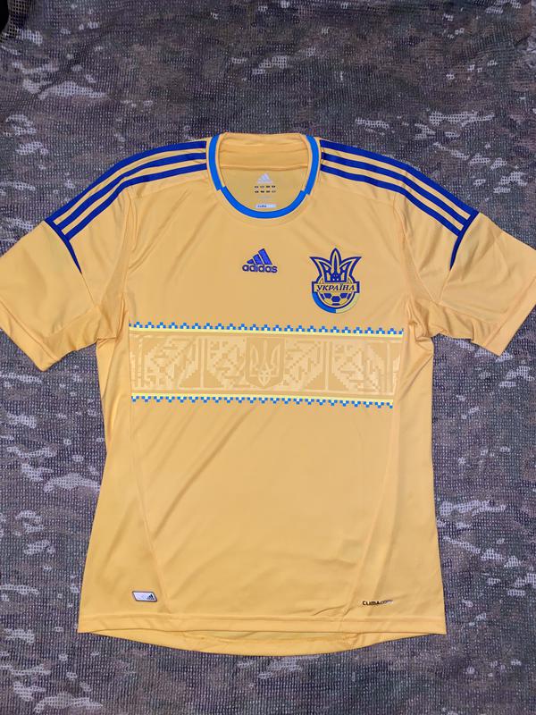 Футболка adidas ukraine team, оригинал, размер м — цена 600 грн в каталоге  Футболки ✓ Купить мужские вещи по доступной цене на Шафе | Украина #79412714