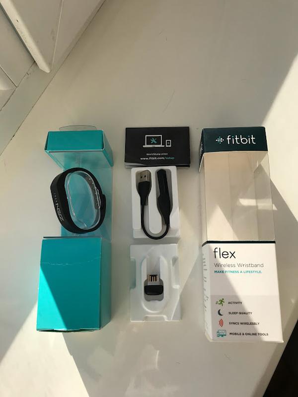 fitbit flex wireless activity sleep wristband black zen 1100 80564196