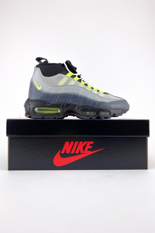 nike air max 95 sneakerboot grey green